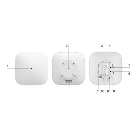 Centrale Ajax System HUB 2 Plus