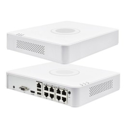 8-ch Mini 1U 8 PoE NVR  - DS-7108NI-Q1/8P